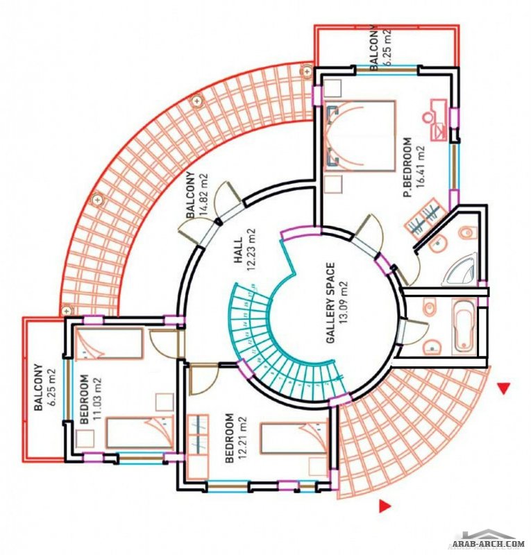 King Villa floor plans