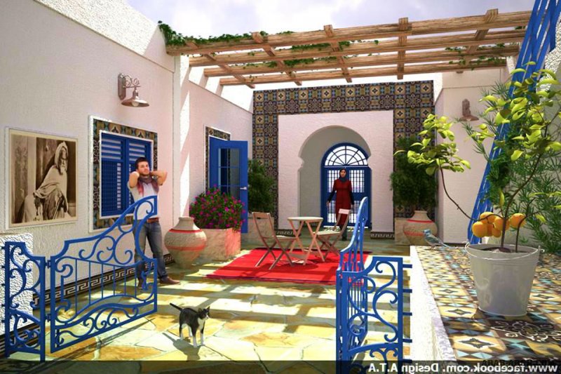 Old house from Tunisia... project Design A.T.A