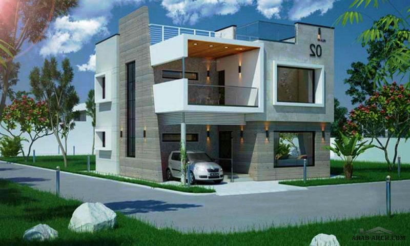 small modern homes floor plans - Beautiful 4 BHK