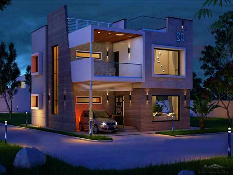 small modern homes floor plans - Beautiful 4 BHK