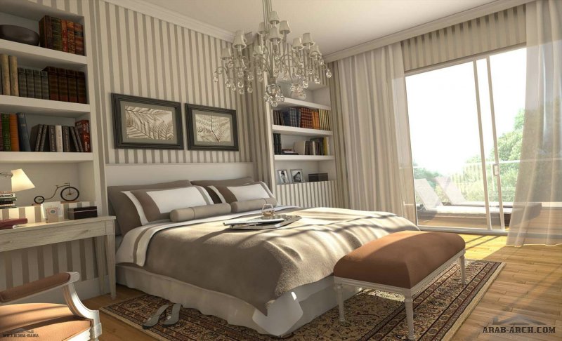 تصاميم غرف نوم ثلاثية الابعاد  3D bed rooms design